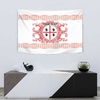 Personalized Italy Sardinia Tapestry Baroque Motif