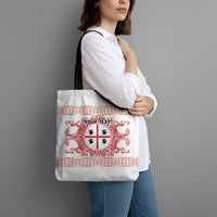 Personalized Italy Sardinia Tote Bag Baroque Motif