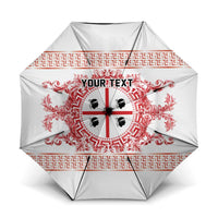 Personalized Italy Sardinia Umbrella Baroque Motif