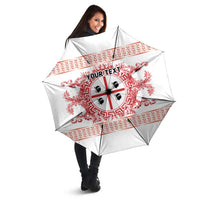 Personalized Italy Sardinia Umbrella Baroque Motif