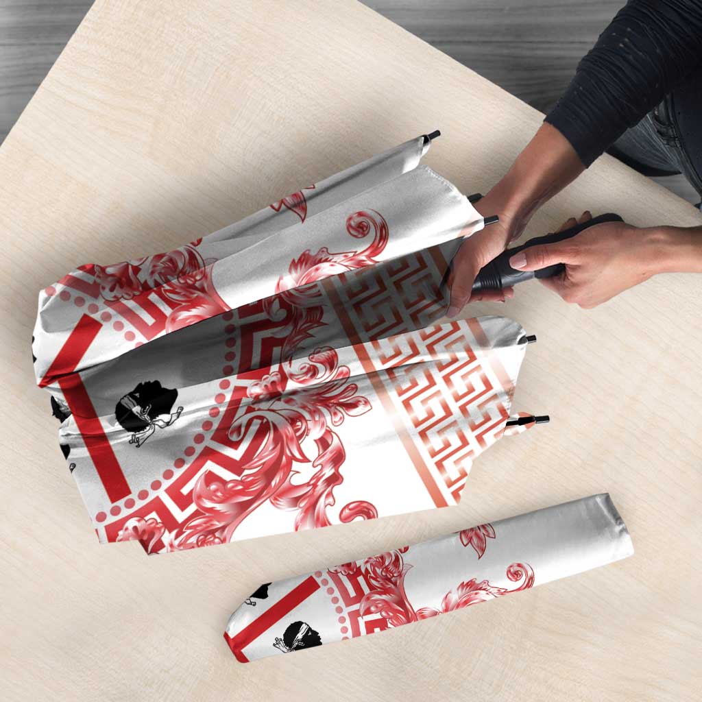 Personalized Italy Sardinia Umbrella Baroque Motif