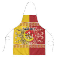 Personalized Italy Sicily Apron Baroque Motif