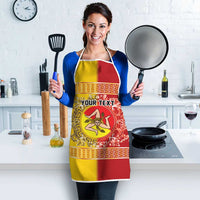 Personalized Italy Sicily Apron Baroque Motif