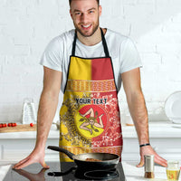 Personalized Italy Sicily Apron Baroque Motif
