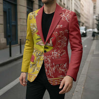 Personalized Italy Sicily Blazer Baroque Motif