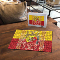 Personalized Italy Sicily Puzzle Baroque Motif