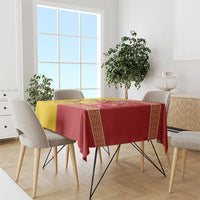 Personalized Italy Sicily Tablecloth Baroque Motif