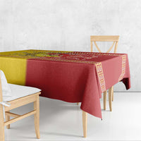 Personalized Italy Sicily Tablecloth Baroque Motif