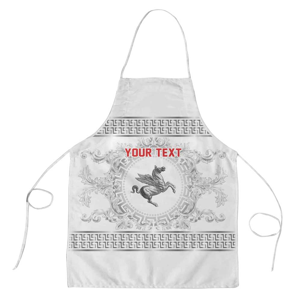 Personalized Italy Tuscany Apron Baroque Motif