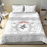 Personalized Italy Tuscany Bedding Set Baroque Motif