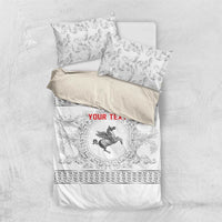 Personalized Italy Tuscany Bedding Set Baroque Motif