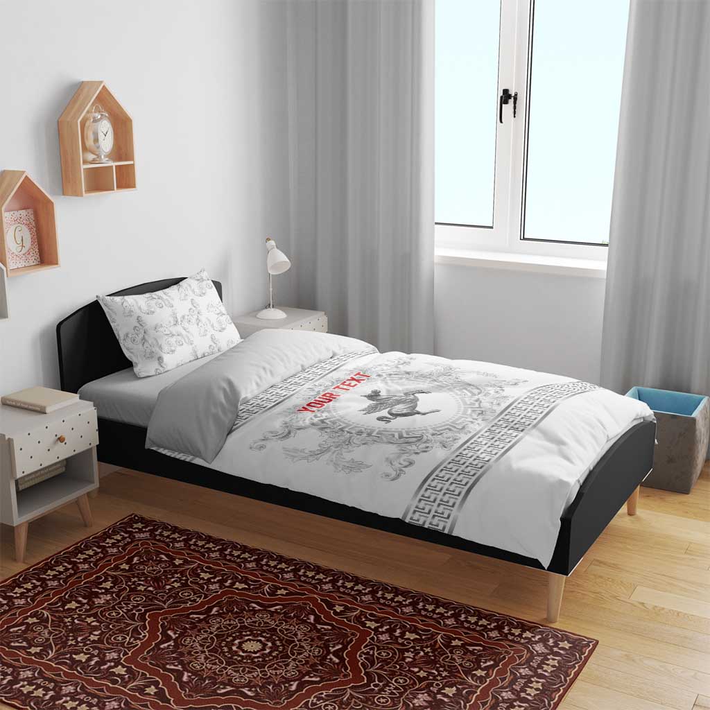 Personalized Italy Tuscany Bedding Set Baroque Motif