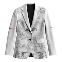Personalized Italy Tuscany Blazer Baroque Motif