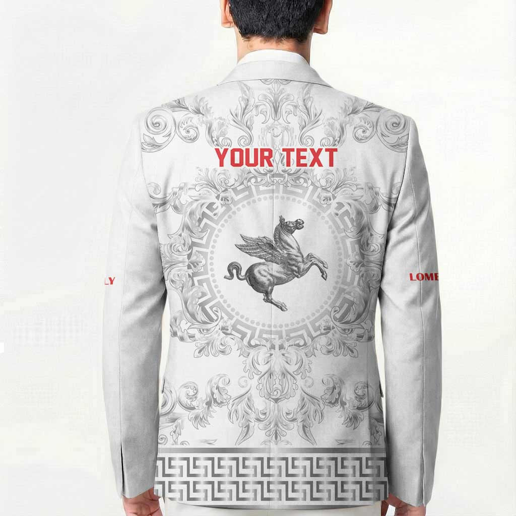 Personalized Italy Tuscany Blazer Baroque Motif