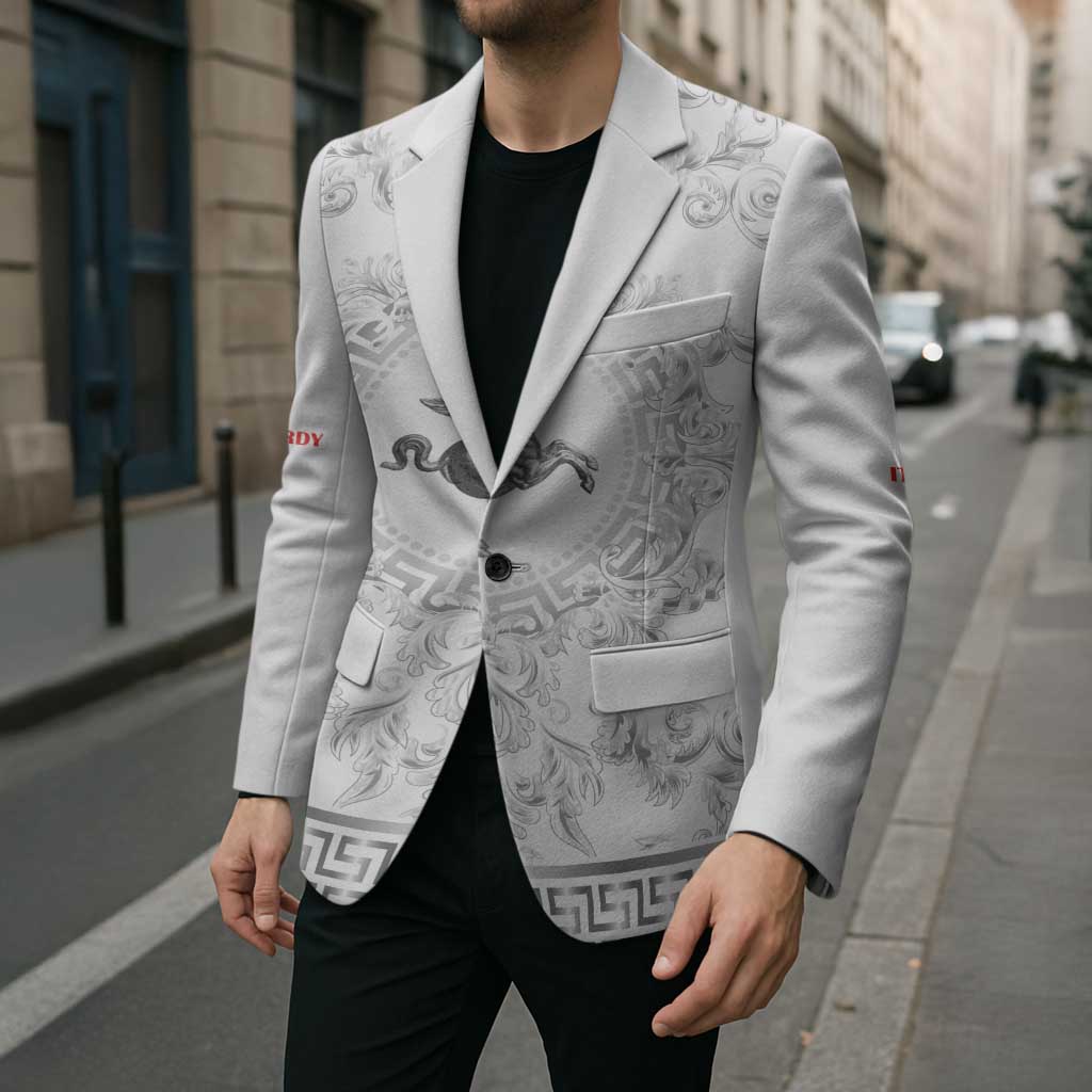 Personalized Italy Tuscany Blazer Baroque Motif