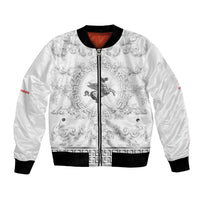 Personalized Italy Tuscany Bomber Jacket Baroque Motif