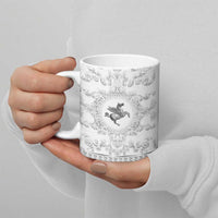 Personalized Italy Tuscany Ceramic Mug Baroque Motif