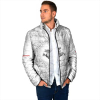 Personalized Italy Tuscany Padded Jacket Baroque Motif