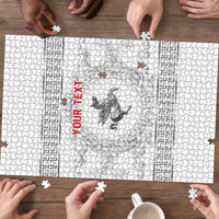 Personalized Italy Tuscany Puzzle Baroque Motif