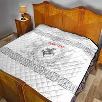 Personalized Italy Tuscany Quilt Baroque Motif