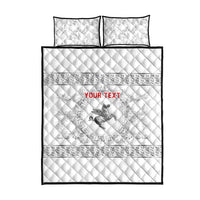 Personalized Italy Tuscany Quilt Bed Set Baroque Motif