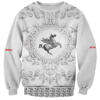 Personalized Italy Tuscany Sweatshirt Baroque Motif