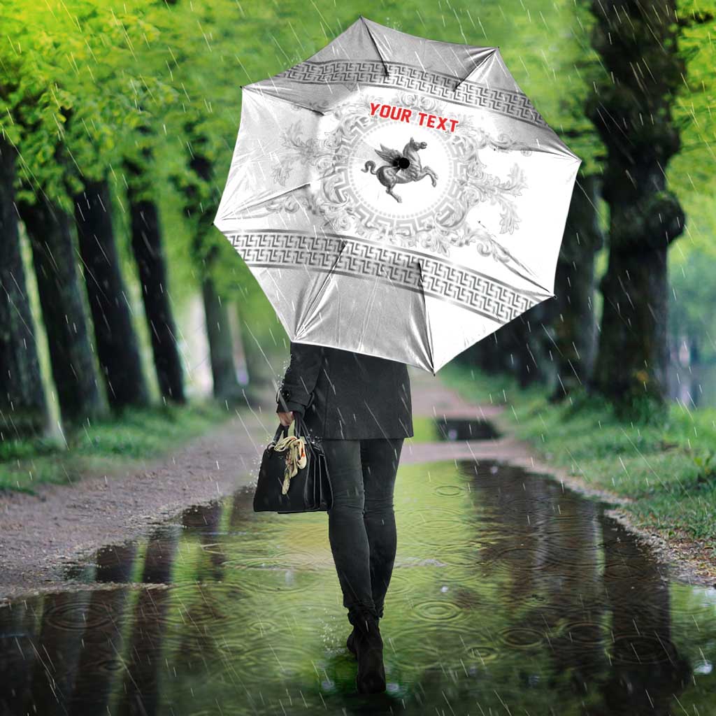 Personalized Italy Tuscany Umbrella Baroque Motif