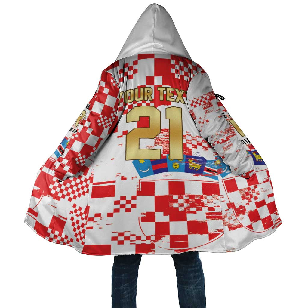 Croatia World Football Custom Cloak Vatreni Croatian Heritage