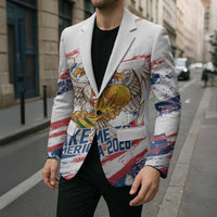 Serbia Take Me To America Personalized Blazer Strong Eagle Pride