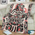 Personalized Canada Indigenous Haida Art Blanket