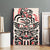 Personalized Canada Indigenous Haida Art Canvas Wall Art LT9 - Wonder Print Shop