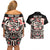 Personalized Canada Indigenous Haida Art Couples Matching Off Shoulder Short Dress and Hawaiian Shirt LT9 - Wonder Print Shop