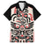 Personalized Canada Indigenous Haida Art Family Matching Long Sleeve Bodycon Dress and Hawaiian Shirt LT9 - Wonder Print Shop