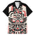 Personalized Canada Indigenous Haida Art Family Matching Short Sleeve Bodycon Dress and Hawaiian Shirt - Wonder Print Shop