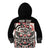 Personalized Canada Indigenous Haida Art Kid Hoodie - Wonder Print Shop