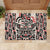 Personalized Canada Indigenous Haida Art Rubber Doormat