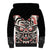 Personalized Canada Indigenous Haida Art Sherpa Hoodie