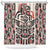 Personalized Canada Indigenous Haida Art Shower Curtain