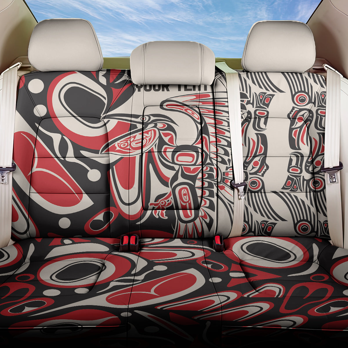 Personalized Canada Indigenous History Month Back Car Seat Cover LT9 - Wonder Print Shop