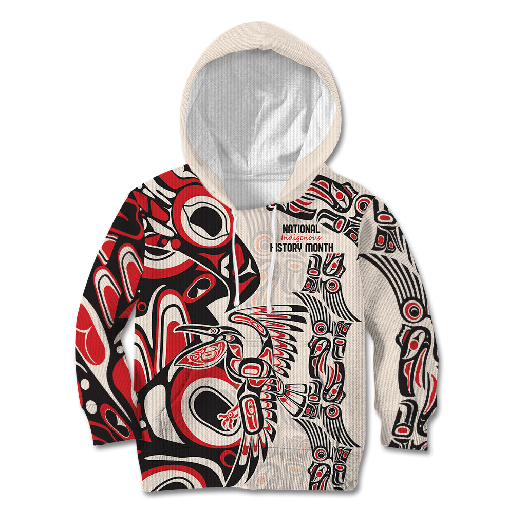 Personalized Canada Indigenous History Month Kid Hoodie - Wonder Print Shop