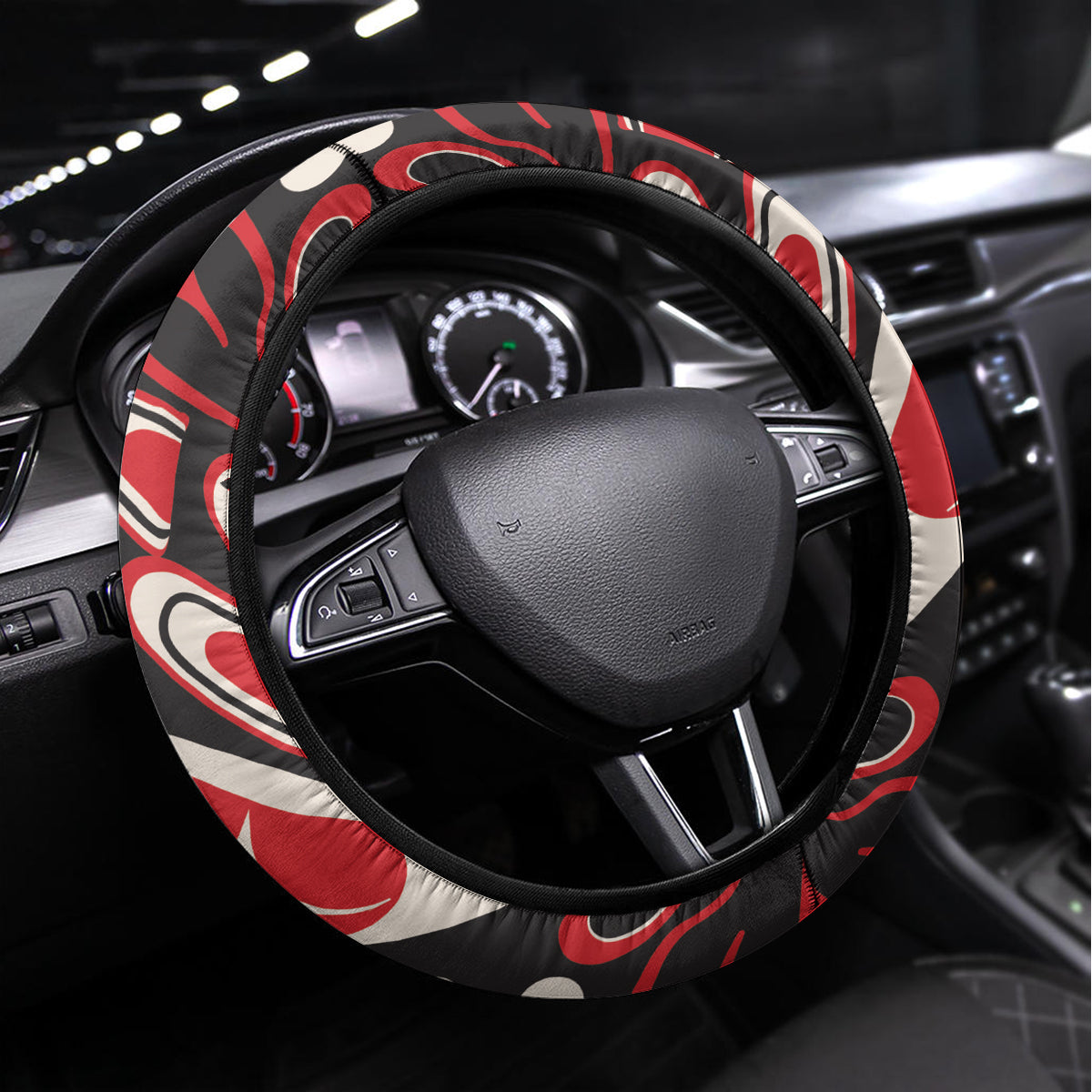 Canada Indigenous History Month Steering Wheel Cover