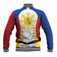 Philippines Flag Day Baseball Jacket Filipino Feather Pattern