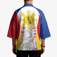 Philippines Flag Day Kimono Filipino Feather Pattern