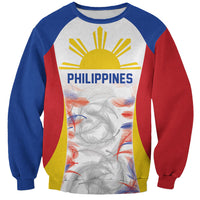 Philippines Flag Day Sweatshirt Filipino Feather Pattern