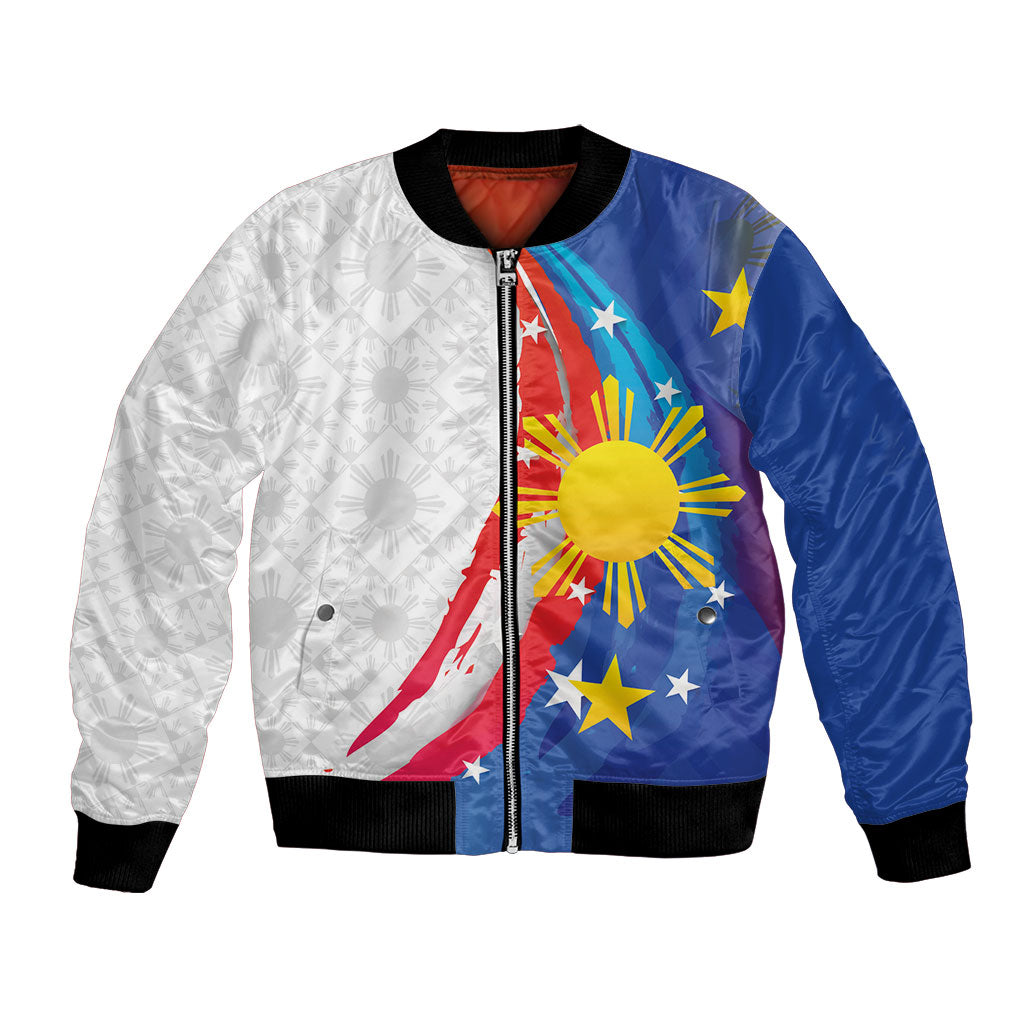 Philippines Flag Day Bomber Jacket Filipino Pride Shines Bright On Flag Day
