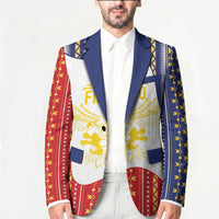 Philippines Flag Day Blazer Filipino Traditional Igorot Tribal Pattern