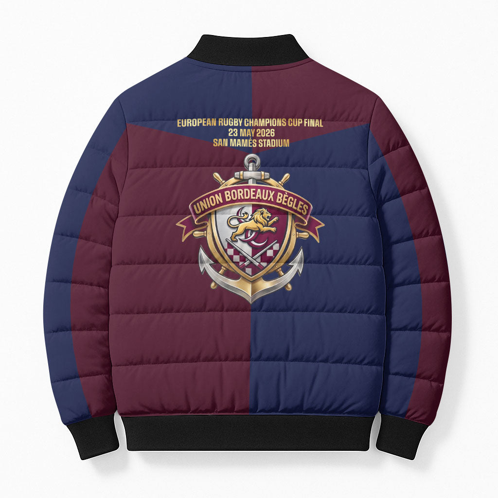 France European Rugby Final Bomber Puffer Jacket