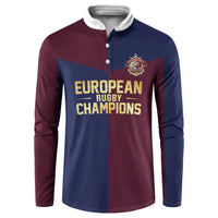 France European Rugby Final Button Sweatshirt