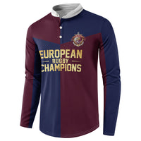 France European Rugby Final Button Sweatshirt