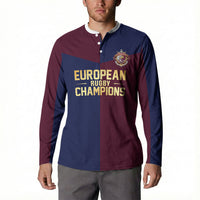 France European Rugby Final Button Sweatshirt